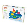 goki 58361 Building Blocks Water World Made of High-Quality Maple