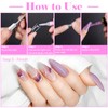 Pack of 500 French Artificial Nail Tips Set False Acrylic