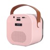 Portable Karaoke Machine LED Dynamic Light Small Bluetooth Speaker with