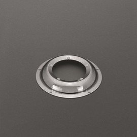 KELOmat anneau partie de pied de rechange pour bol de neige, Ø 22/24 cm, en acier inoxydable