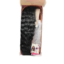 Obsession Pre Plucked HD Lace Freedom Parting Lace Front Wig, Long Curly Style, Normani (1)