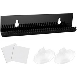 Hair Extension Hanger & Storage - Holder for Washing & Styling - Weft Holder Rack - Accessories - Color: Black