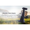 Binocular Adapter, Metal Telescope Tripod Adapter Holder, Universal Holder Mount