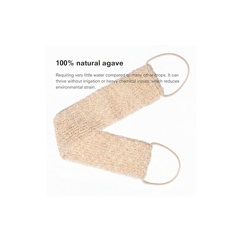 Public Goods Estropajo Corporal Exfoliante Banda Baño Ayate Ducha Espalda