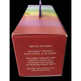 SMIRKS & SMILES FLAVORED FLOSS - 7 PACK 1 YEAR SUPPLY