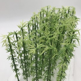 DauStage Green Cherry Blossom Bamboo Palm Tree Willow Pine Forest Model N Gauge Diorama Railway Construction Tree Miniature 13. Bamboo 10cm 25 Pieces