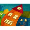 1000 Pieces Jigsaw Puzzle - Fantasy Colorful Houses
