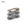 QUARKZMAN 5 pieces 04B-1 roller chain link links 6 mm
