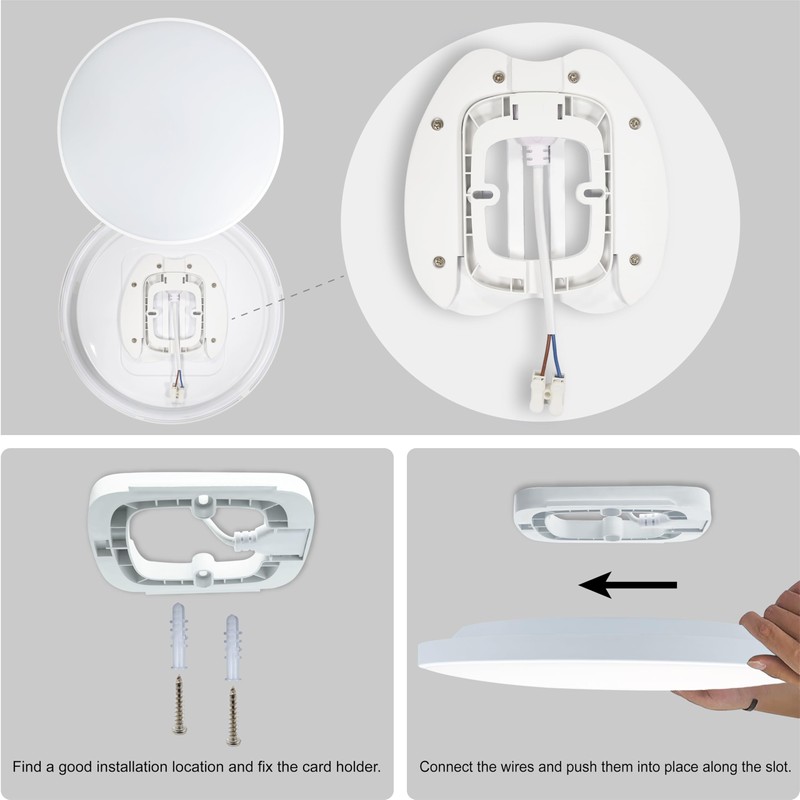 EACLL Ceiling Light LED Ceiling Light Diameter 30 cm 24