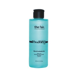 The Fair. Tónico Brillante y Claro con Ácido Salicílico, Niacinamida y Zinc PCA - 200 ML para Pieles Mixtas y Grasas, Minimiza Poros y Controla el Sebo