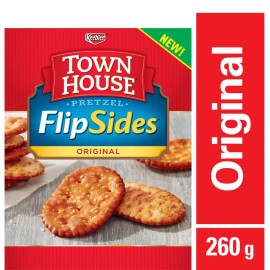 Town House Keebler Town House Flipsides Original Crackers, 260g/9.2 oz.,