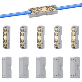 Linkstyle 10PCS 10 AWG Wire Connector Nut Kit, 60A Quick Wiring Connection Terminal, Splicing Quick Wiring Connection Terminal