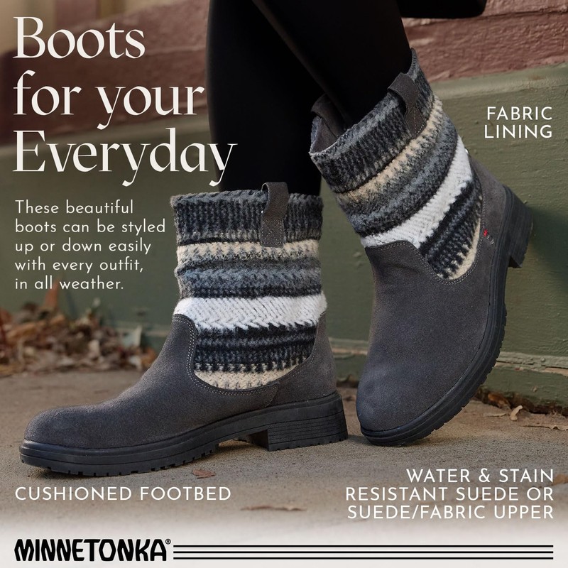 Minnetonka Women's Joli, Nutmeg Multi, Size 6