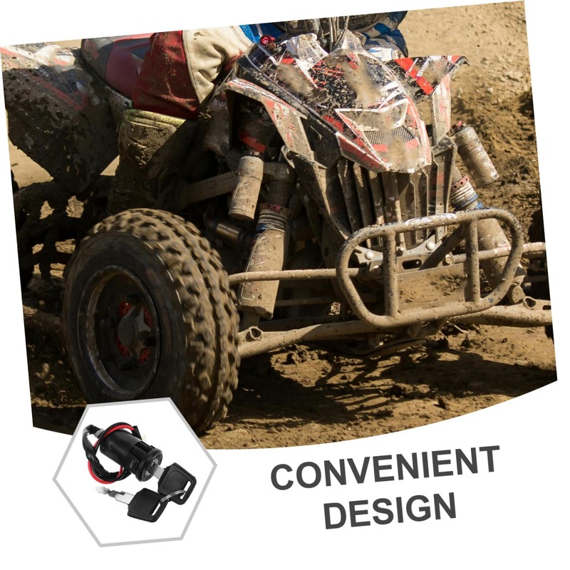 Mikinona ATV Ignition Switch Replacement Key Switch for Efficient Starting