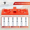 JY PERFORMANCE Tractor Grab Hooks Compact Tractor Bucket Hooks Bolt