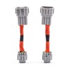 2PCS Headlight Conversion Adapters Wiring Harness Compatible with Nissan 350z
