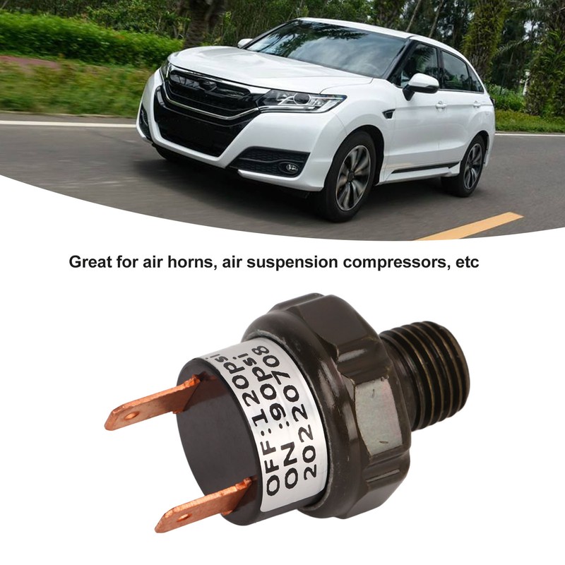 Air Compressor Pressure Control Switch Valve Stainless Steel Car Replacement