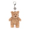 Jellycat Bartholomew Bear Bag Charm - L: 5 cm x