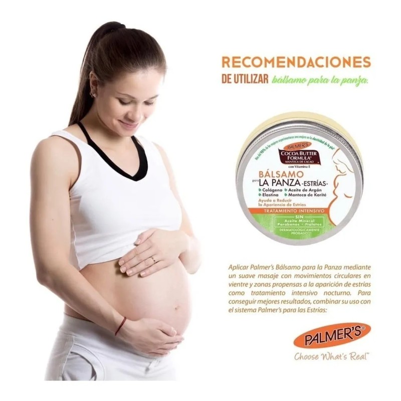 Bálsamo Panza Estrías Palmer Cocoa Butter Cacao