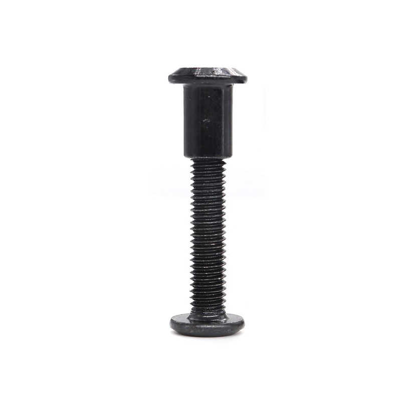 cSeao 10-Pack M6 x 45mm Black Hex Socket Cap Furniture