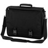 Quadra Portfolio Briefcase Bag - 12 Litres (One Size) (Black)