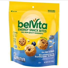 Belvita ⚫️ New Belvita Blueberries & Sunflower Seed Blueberry Energy Snack Bites 5oz
