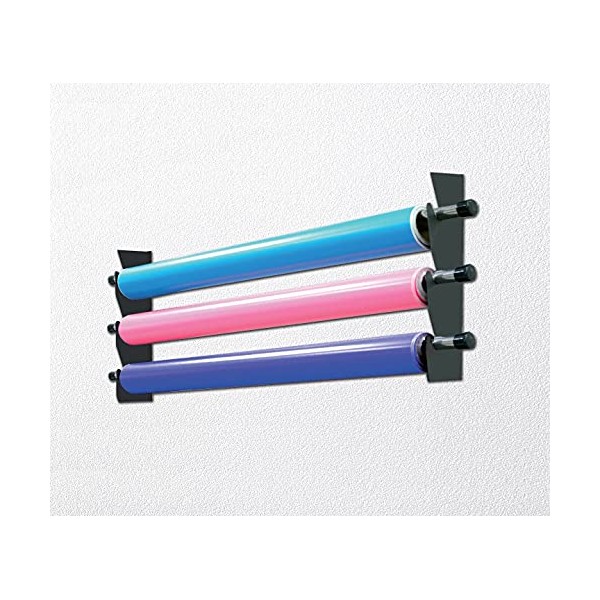 Wall Mount Rack Width 63” for Linen Rolls, Fabric Rolls,