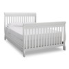 Delta Children Canton Full-Size Wood Bed Rails #0020, Bianca White
