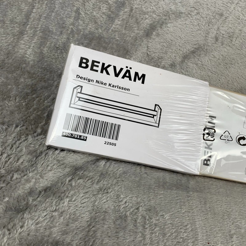 Ikea Bekvam Wall Mounted Spice Rack Light Wood Aspen Sealed
