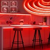 OMIKA COB LED Strip Lights Battery Powered with Remote, 6.56FT