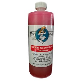 Mer-Maids, Boat Wash, 2% Carnauba Wax, 1 Quart, MBS032