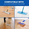 Disposable Mop Replacement Pad, Microfiber Cleaneing Pads for All 16-18''