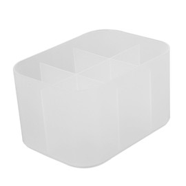 STOBAZA 1pc Manicure Tool Storage Box Lightweight Desktop Organizer for Nail Art Supplies Capacity Container to Keep Your Desk Tidy Compact and Portable Nail Brush Holder