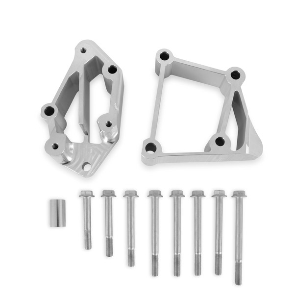Holley 21-3 LS Accessory Drive Bracket - Installation Kit for Long Alignment