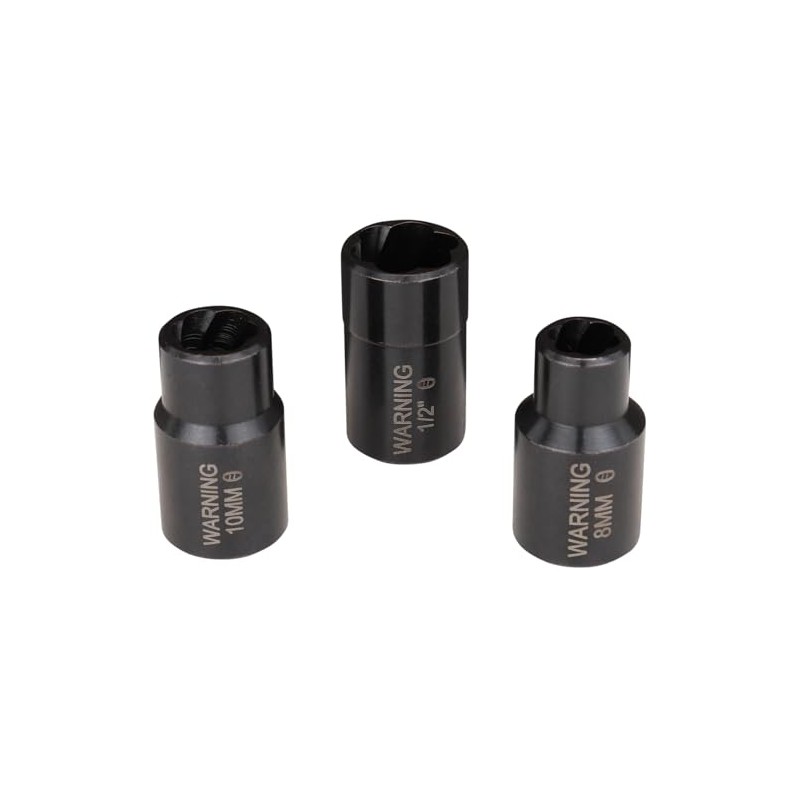 LTI TOOLS Drive Twist Transmission Drain Plug Socket Set 3/8"