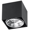 SOLLUX lighting Blake Ceiling Light Black L: 12, B: 12,