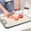 Cutting Boards for Kitchen, Rust-Resistant Double Sided Kitchen Cutting Board,