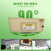 Left Driver & Right Passenger Side Sun Visor for Honda