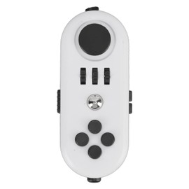LiebeWH Juguete Fidget Controlador Retro con 13 Juguetes Sensoriales Aliviar Estrés Ansiedad Anti Estrés Dedos Relajante Descompresión Mano(5 y Negro)