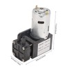 Oilless Vacuum Pump, DC24V Mini Small Oilless Vacuum Pump VN-C4