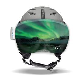 SOGGLE Vizor Visor Protection for Visor Helmets (Ski Helmets), Colour: Vizor Lofoten