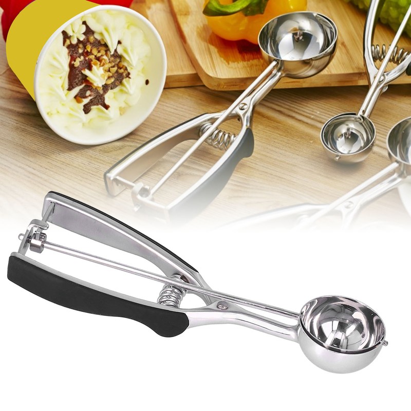 Cookie Scoop Stainless Steel Multifunctional Manual Portable Ice Cream Scooper