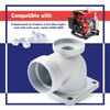Dusledel NPT Threaded Outlet with 4 Bolts Replacement for Predator