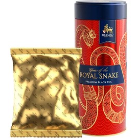 Year of the Royal Snake Ceylon Loose Leaf Black Tea, Richard Royal Tea, 90g/3.17oz (Red Packaging)