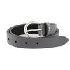 MUSTANG Women's Genuine Leather Belt, Mousy Grey