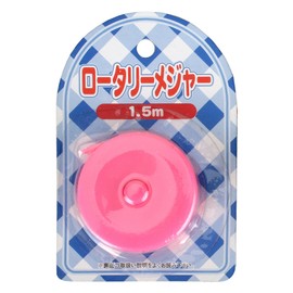 1.5 Meter Tape Measure - Pink 2065-12 [12 pcs]