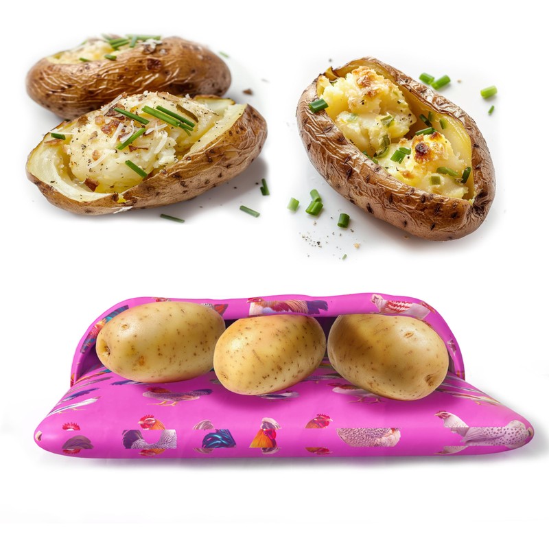 RONDURE Microwave Potato Bag Reusable Potato Express Microwave Cooker Pouch