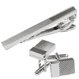 Thomas Bailey Tie Pin/Cufflinks Set - Choco Cracker
