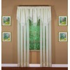 Today's Curtain Emelia Original Voile Ascot 25", Ecru, 40" W