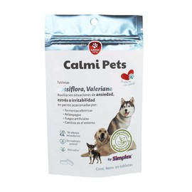 Calmi Pets Relajante Perros Gatos Viajes Estrés Pack 3x90 Tabs